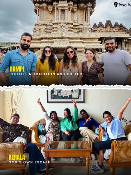 Rooted in tradition and culture, our Hampi trip takes you through the magnificent ruins of the Vijayanagara Empire. It's like walking through a history book.