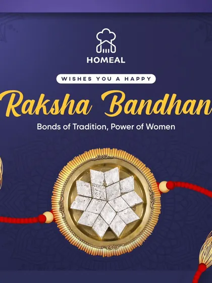 Bonds of tradition, power of women. This Raksha Bandhan, we celebrate the threads that connect us and the taste of home that brings us together. Wishing everyone a happy celebration with delicious Kaju Katli.