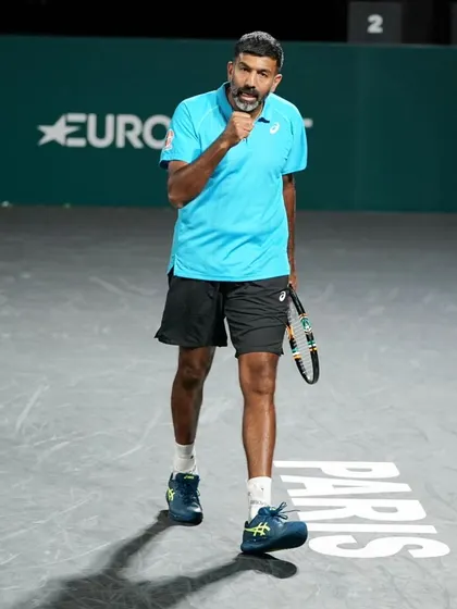 A fist pump of encouragement. Positive energy on the court can change the momentum of a match.