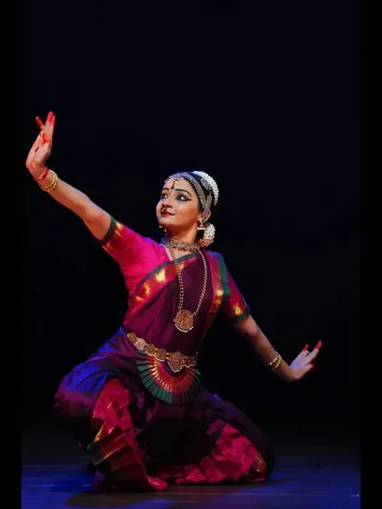 A kneeling pose that conveys a sense of devotion and surrender, a recurring theme in my performances.