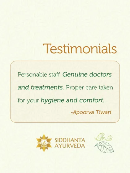 Apoorva Tiwari’s testimonial speaks to the core values of my clinic: genuine doctors, personable staff, and a strong focus on hygiene and comfort to create a trusting healing environment.