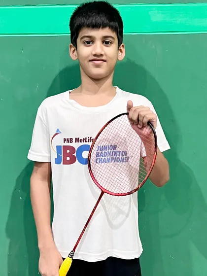 We are proud to announce Arjun Singh Raghav's selection for the Yonex-Sunrise Mini U-11 National Badminton Championships, where he will represent Delhi.