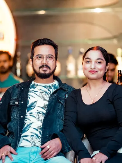 Another great photo of a couple enjoying their night out at one of my events.