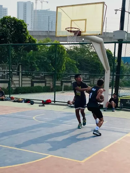 One-on-one defense in the key. We teach players how to use their body to effectively guard an opponent.