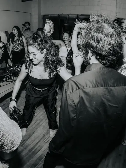 The dancefloor at Lush Loft Toronto. It’s not just about me; it’s about the community that shows up and brings the energy. These parties are for people to connect and express themselves freely.