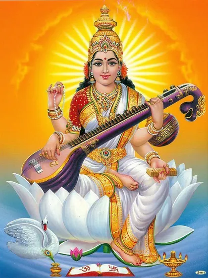 As the Hindu goddess of learning and wisdom, Saraswati has been a significant figure since the Vedic period. Her blessings are essential for anyone on a path of knowledge and self improvement.
