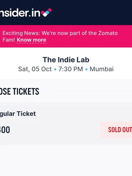 A proud moment seeing that the tickets for "The Indie Lab," my first curated show, were completely sold out. Thank you everyone for supporting original music.