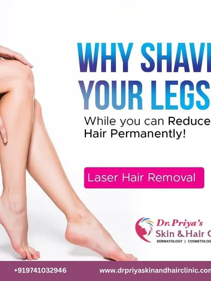 Why continue with the temporary solution of shaving when you can achieve permanent hair reduction? I offer laser hair removal as a long-lasting treatment for smooth legs and other areas.