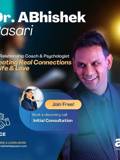 As a Life Relationship Coach and Psychologist, my focus is on creating real connections in life and love. I offer a free initial discovery call to see how we can work together to heal and strengthen your relationships.
