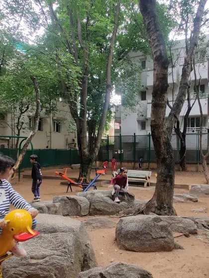 Our neighborhood park becomes a playground for imagination and physical activity, a vital part of our weekly routine.