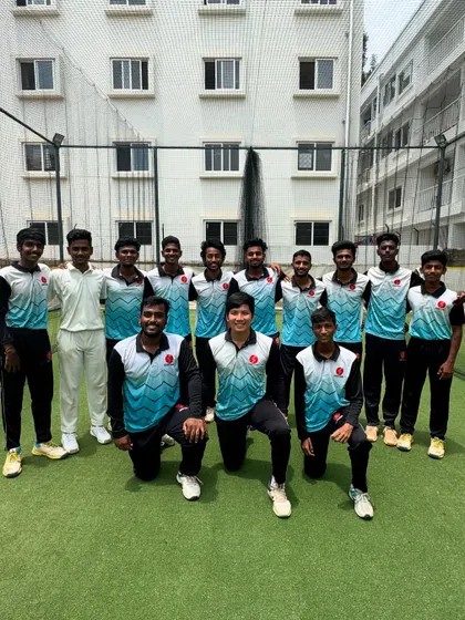 We are a home for spinners from across India. This is our group of talented outstation students from Pune, Kolkata, Odisha, and beyond, who come to our academy for specialized spin bowling coaching.