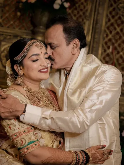 A father's love for his daughter. This touching, emotional moment between the bride and her father is a priceless memory we are honored to capture.