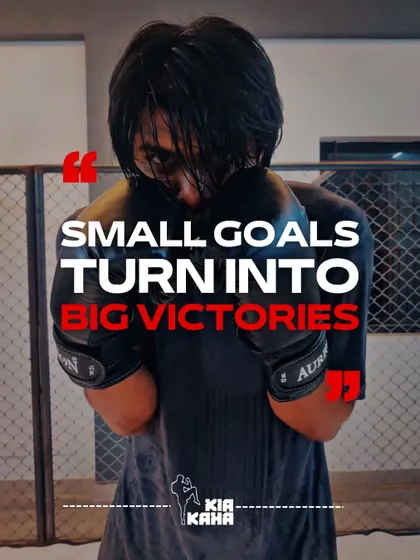 Small goals turn into big victories. We celebrate every bit of progress, because each small step leads to a huge transformation.