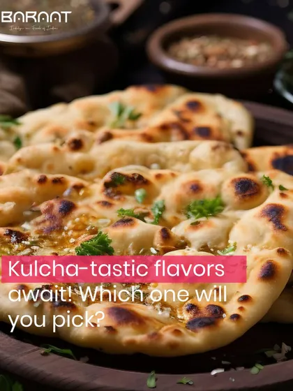 Kulcha-tastic flavours await. From traditional Amritsari to innovative stuffed versions, explore our lineup and spice up your meal.