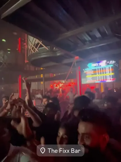 A snapshot of the packed dance floor at The Fixx Bar. This is the energy you can expect every weekend, with non-stop music and dancing.