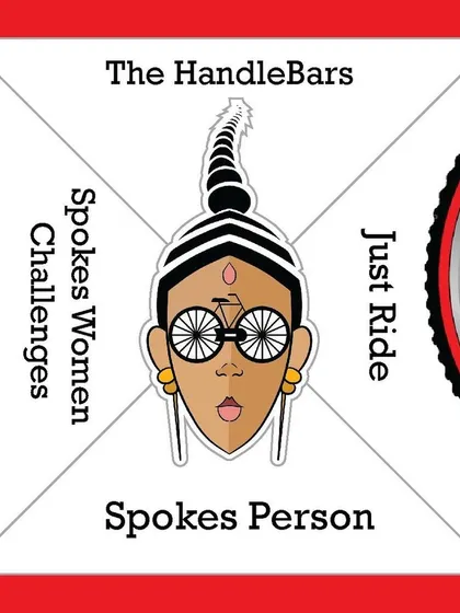 Our fun logo graphic for the multi-sport challenge, representing the different facets of our club.