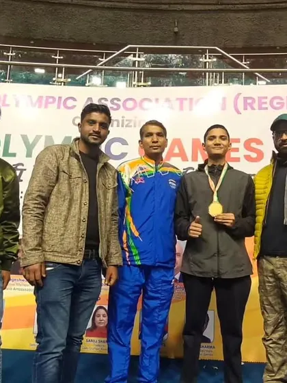 More champions from the Delhi Olympic Games. Their hard work brought home the medals.