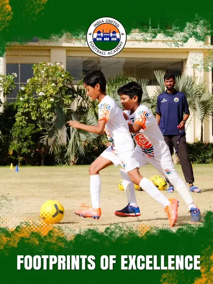 Leaving footprints of excellence. Our age-specific curriculum and expert coaching help players develop the skills needed to make their mark in the football world.