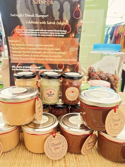 My collection of pure nut butters, ready for you to enjoy. From rich Hazelnut Nutella to creamy Almond Butter, each jar is made without any sugar, refined oils, or preservatives.