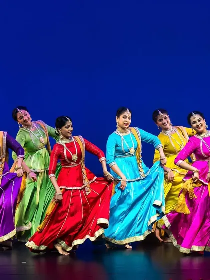 Color, energy, and coordination are at the heart of my group choreography. This vibrant performance showcases the dynamic formations and joyful spirit my team brings to the stage for cultural festivals and special events.