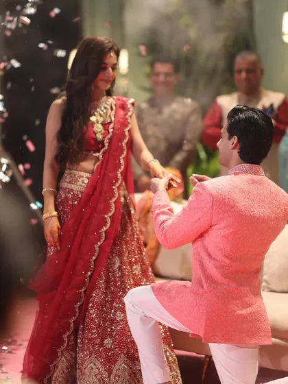 Sometimes the most beautiful moments are the quiet ones. We can incorporate special elements like a surprise proposal into your performance to make it even more personal.