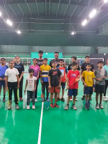 The finishers from our August 2022 intra-center tournament, celebrating their progress with our coaches.