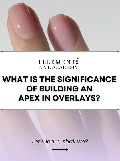 What is the significance of building an apex in overlays? Let's learn. This post introduces the concept of the apex for nail strength.