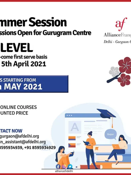 Our Summer Session admissions for the A1 beginner level are now open. These 100% online courses are offered at a discounted price, providing a great opportunity to start learning French.