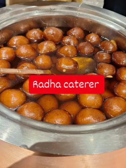 Warm Gulab Jamun being served at a baby shower in Thane. This classic Indian sweet is a must-have for joyous occasions and is always made fresh in my kitchen.