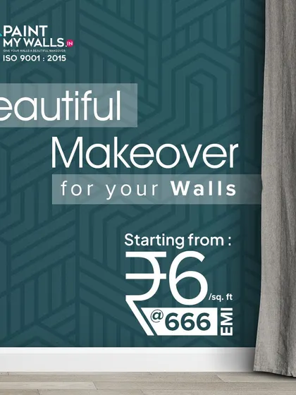 Are you troubled with cracked walls, chalking, or peeling paint? Not anymore. I provide a complete, hassle-free process to get your walls done perfectly, with beautiful makeover options starting from ₹6/sq. ft.