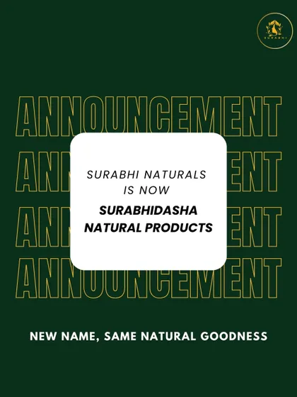This announcement marked a significant step in my journey. Changing my brand's name to Surabhidasha was a decision from the heart, reflecting a deeper connection to my purpose and heritage.