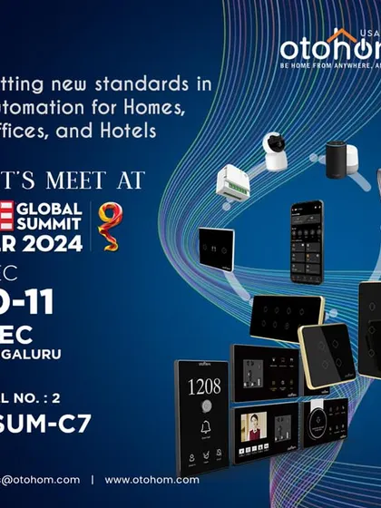 We will be at the TiE Global Summit 2024 in Bengaluru, setting a new benchmark in automation for homes, offices, and hotels. Let's meet and create smarter spaces together.