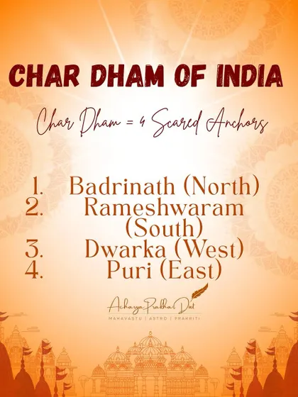 The Char Dham of India are four sacred anchors that ground our spiritual geography. This is not just travel; it is a journey of transformation for the soul.