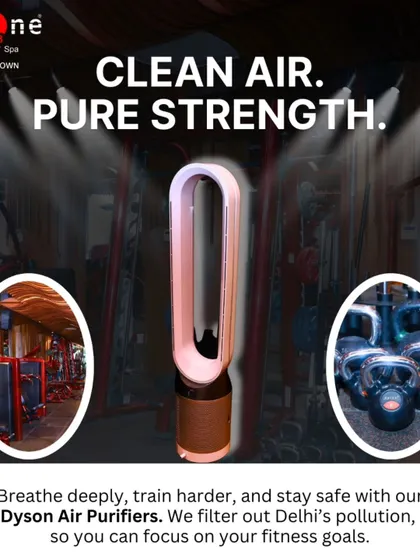 Clean air means pure strength. Our Dyson Air Purifiers filter out pollution, so you can focus on your fitness goals in a healthier environment.