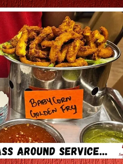 Our pass-around service featuring the popular Baby Corn Golden Fry, served hot and crispy with dipping sauces.
