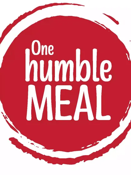 This is my logo, the heart of my brand. It represents my philosophy of serving food with gratitude and humility, one humble meal at a time.