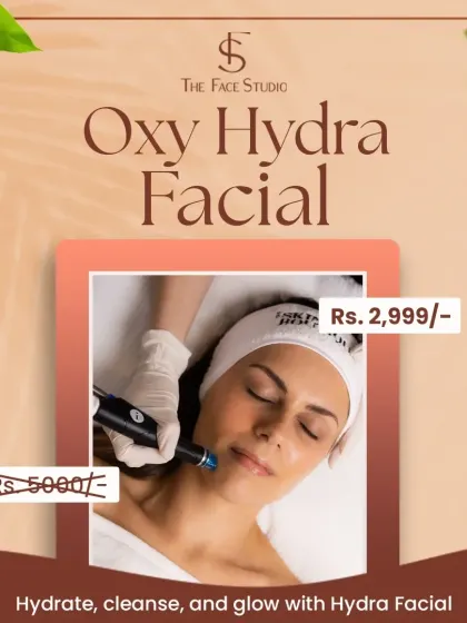 Hydrate, cleanse, and glow with this monsoon offer on the Oxy Hydra Facial. This treatment is perfect for combating the effects of humidity on the skin.