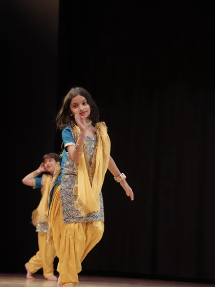 The grace and beauty of our young performers in the 'Dancing Divaas' group.