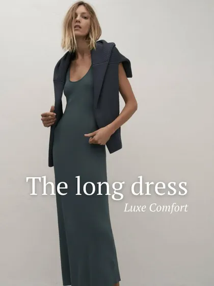 The long, comfortable dress is a wardrobe staple. It can be dressed up or down and is perfect for those days when you want to look put-together with minimal effort.