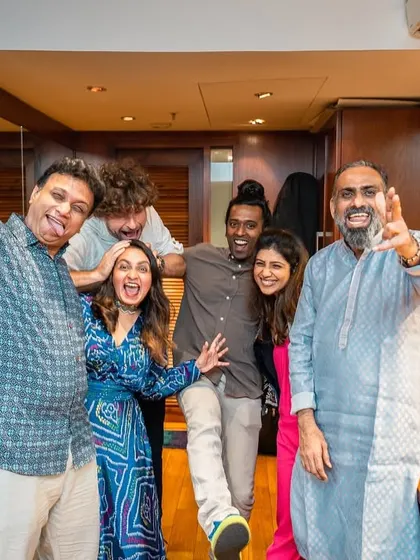 Another fun backstage moment with my musical family. The energy and craziness are just as important as the focus and intensity we bring to the stage.