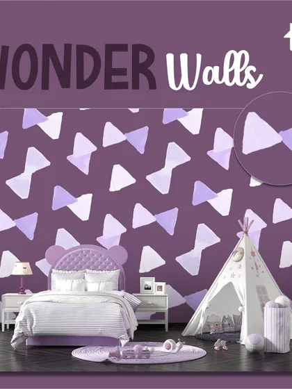 Let your child's imagination run wild with my Wonder Walls collection. I offer a range of fun and creative designs, from starry nights to playful animals, to make their room a magical space where dreams can grow.