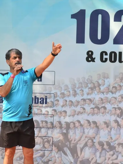 Addressing our community of over 10,000 runners is a powerful reminder of why I do this. Each event is an opportunity to inspire more people to join this fitness movement. My role as a race director is to create the stage for these personal victories.