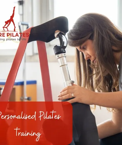 We offer personalized Pilates training for clients with specific needs, including those with prosthetic limbs, adapting exercises to ensure a safe and effective workout.
