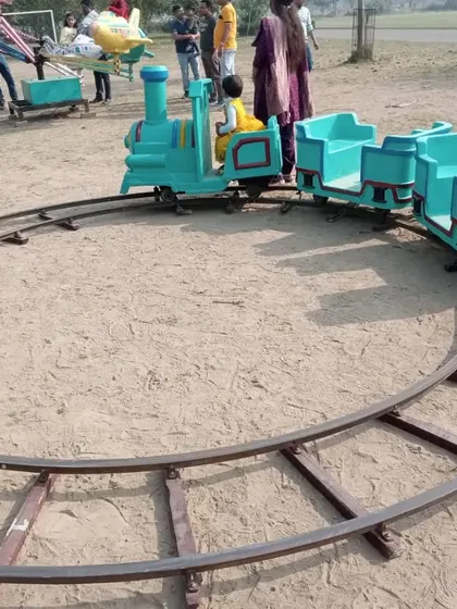 My toy train rental is perfect for kids' events, giving them a charming ride around the venue. I can set this up on grass or any flat surface in the Delhi NCR area.