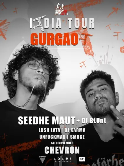 I played a supporting set for the Gurgaon leg of the Seedhe Maut India tour, one of the biggest names in desi hip hop.
