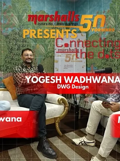 Another episode of 'Connecting The Dots' featuring Yogesh and Dhairya Wadhwana of DWG Design. Our consistent output of high-quality content keeps our brand relevant and respected.