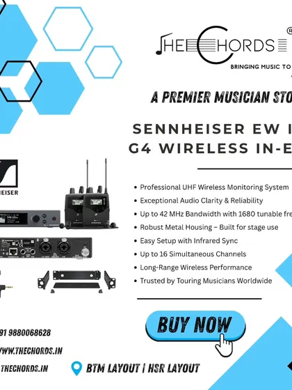 An overview of the Sennheiser EW IEM G4 wireless in-ear monitoring system. This professional UHF system provides exceptional audio clarity and reliability for performers on stage.