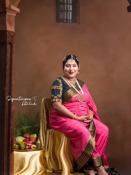 This composition captures the regal essence of the pose, with careful attention to lighting and detail.
