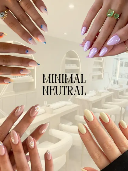 For those who love understated elegance, my minimal and neutral nail art is the perfect fit. This collection highlights simple designs like tiny daisies, delicate dots, and soft pastel colors for a clean, sophisticated look.