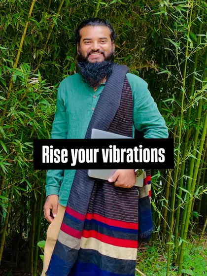 A portrait of me in nature, ready to share my energy and knowledge.